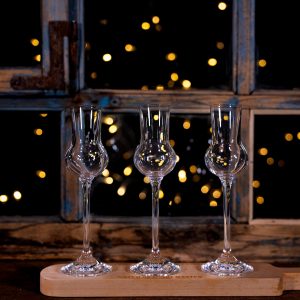 Set 6 Pahare cu Picior Degustare Palinka – Slavia